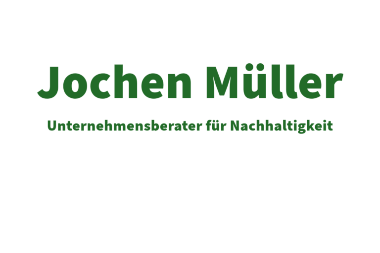 Jochen Müller Unternehmensberatung